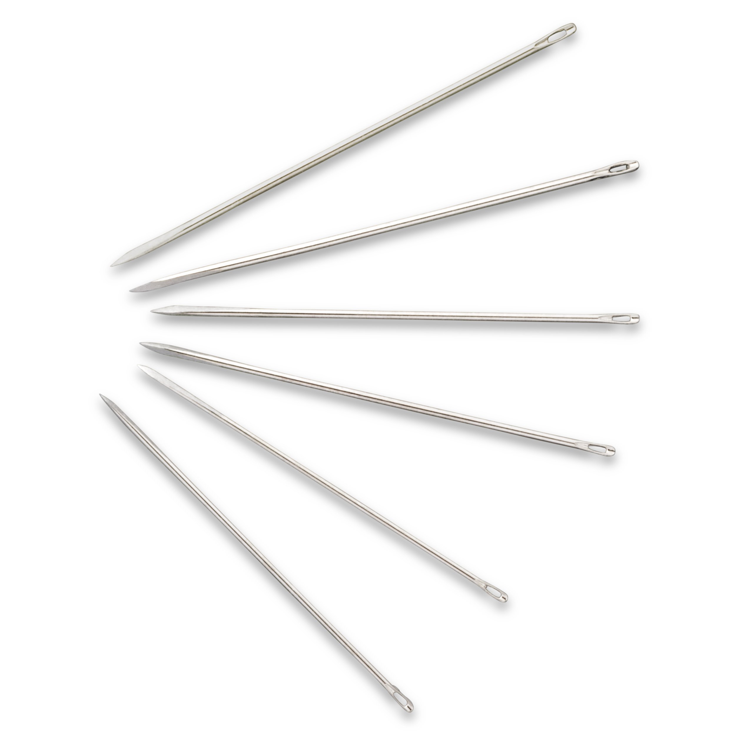 Aiguilles pour cuir No. 3-7 assorties argent – Image 2