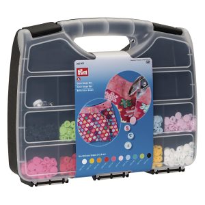 Boîte Color Snaps s/couture 300 pc + outils