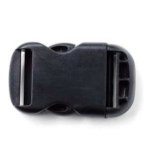 Bouclip plastique 30 mm noir