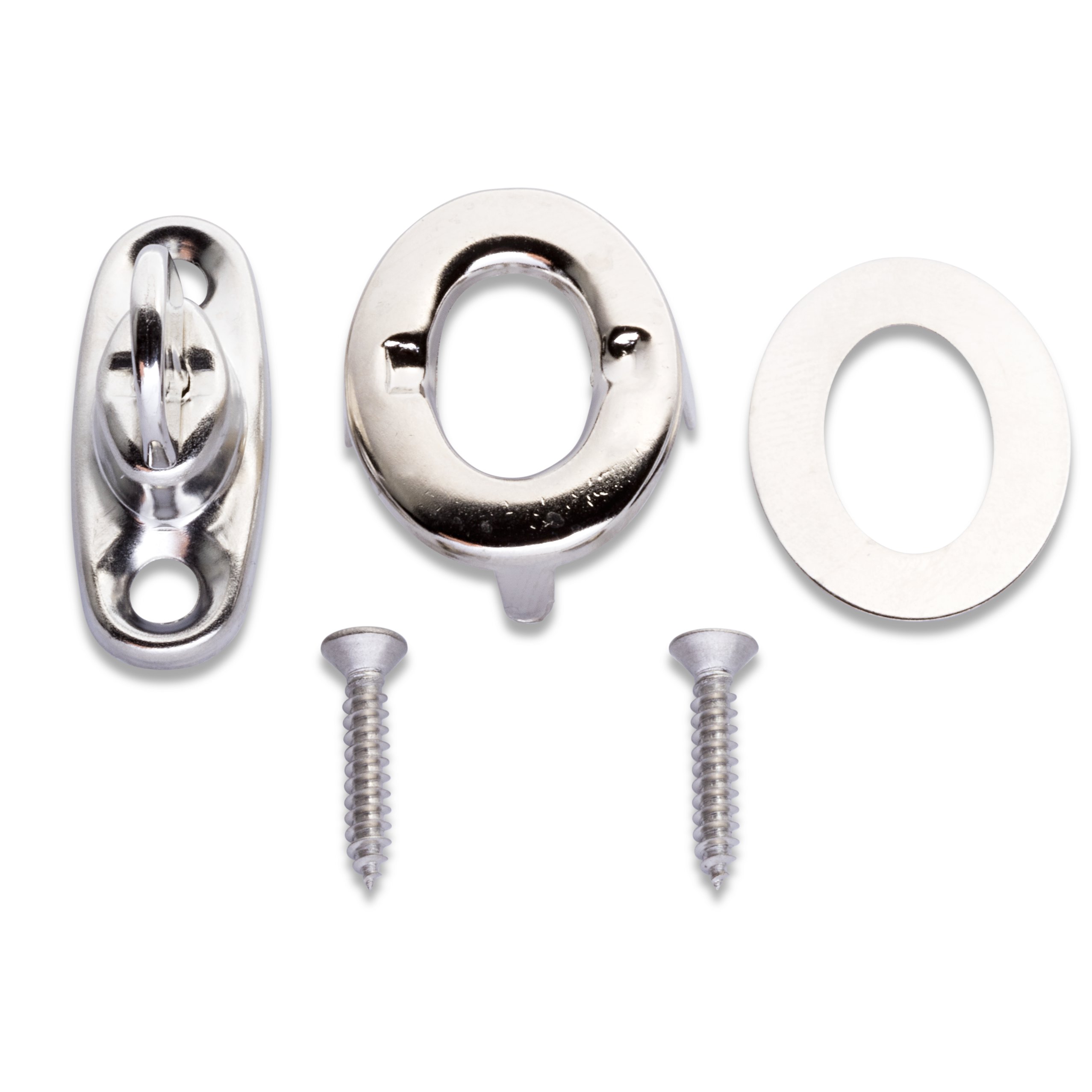Tourniquets laiton 33 mm argent – Image 2