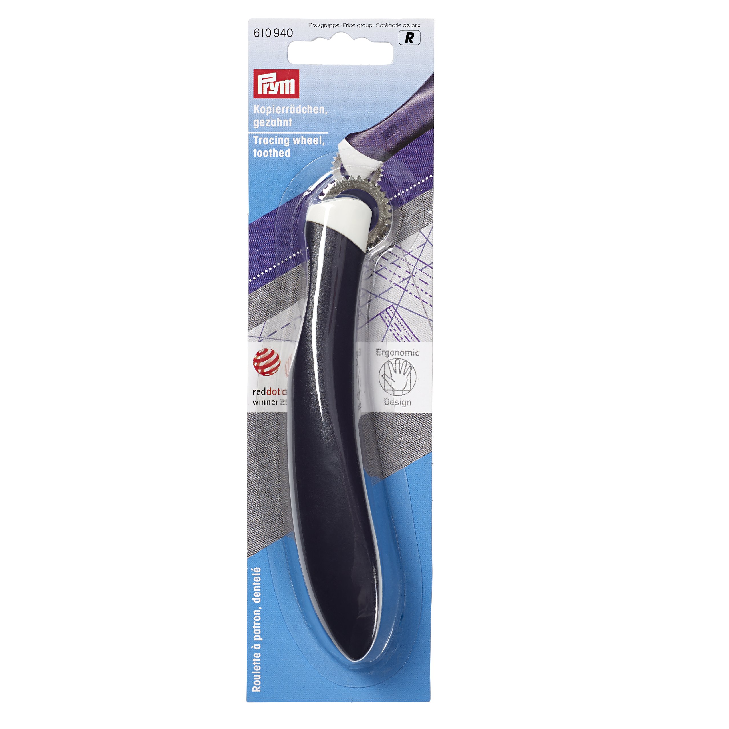 Roulette à patron dentelé ergonomic – Image 3