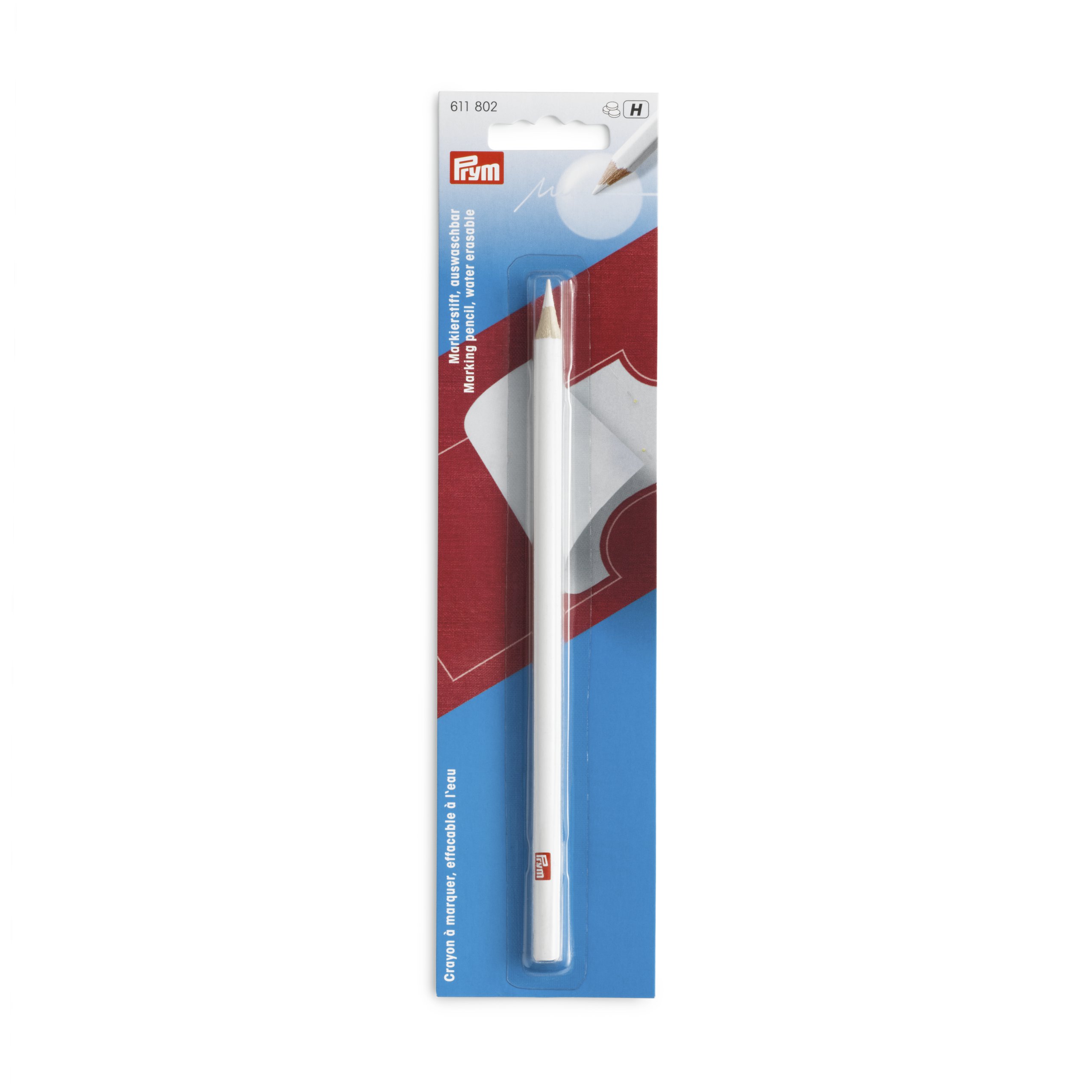 Crayon à marquer effaçable à l'eau, blanc – Image 3