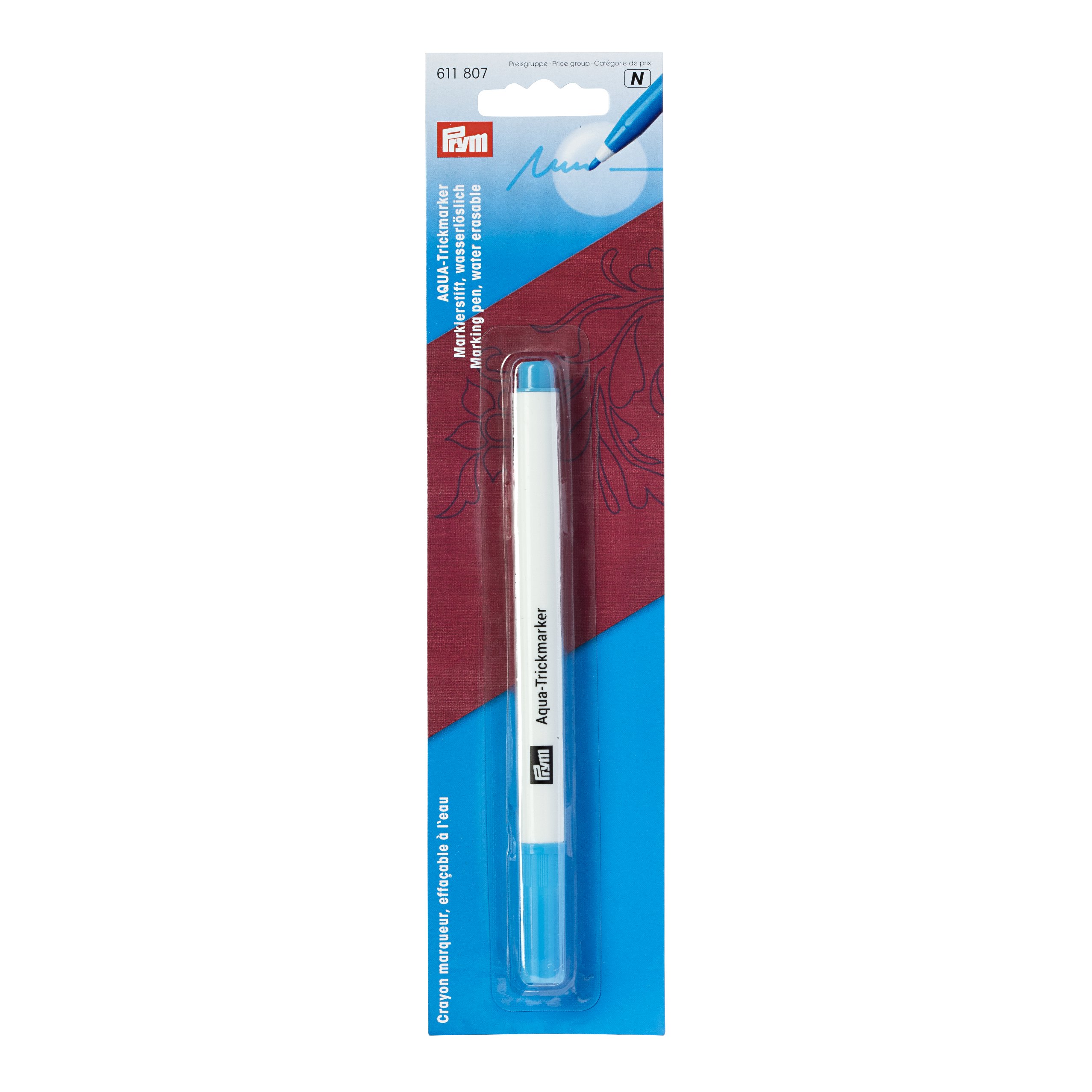 Aqua trick marker effaçable à l'eau, turquoise – Image 3