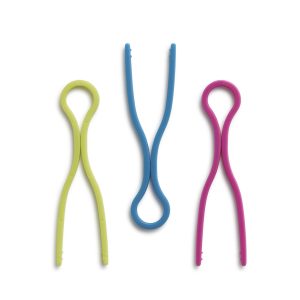 Porte-canettes plastique coul. ass.