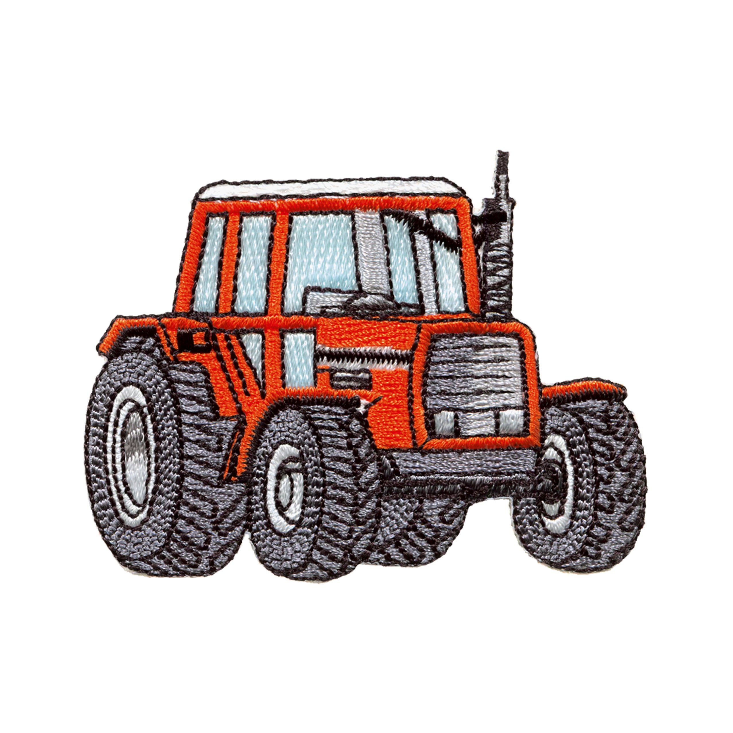 Thermocollant: Tracteur rouge