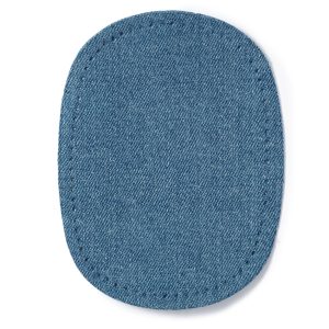Renforts jeans thermocollant 10 x 14 cm bleu moyen