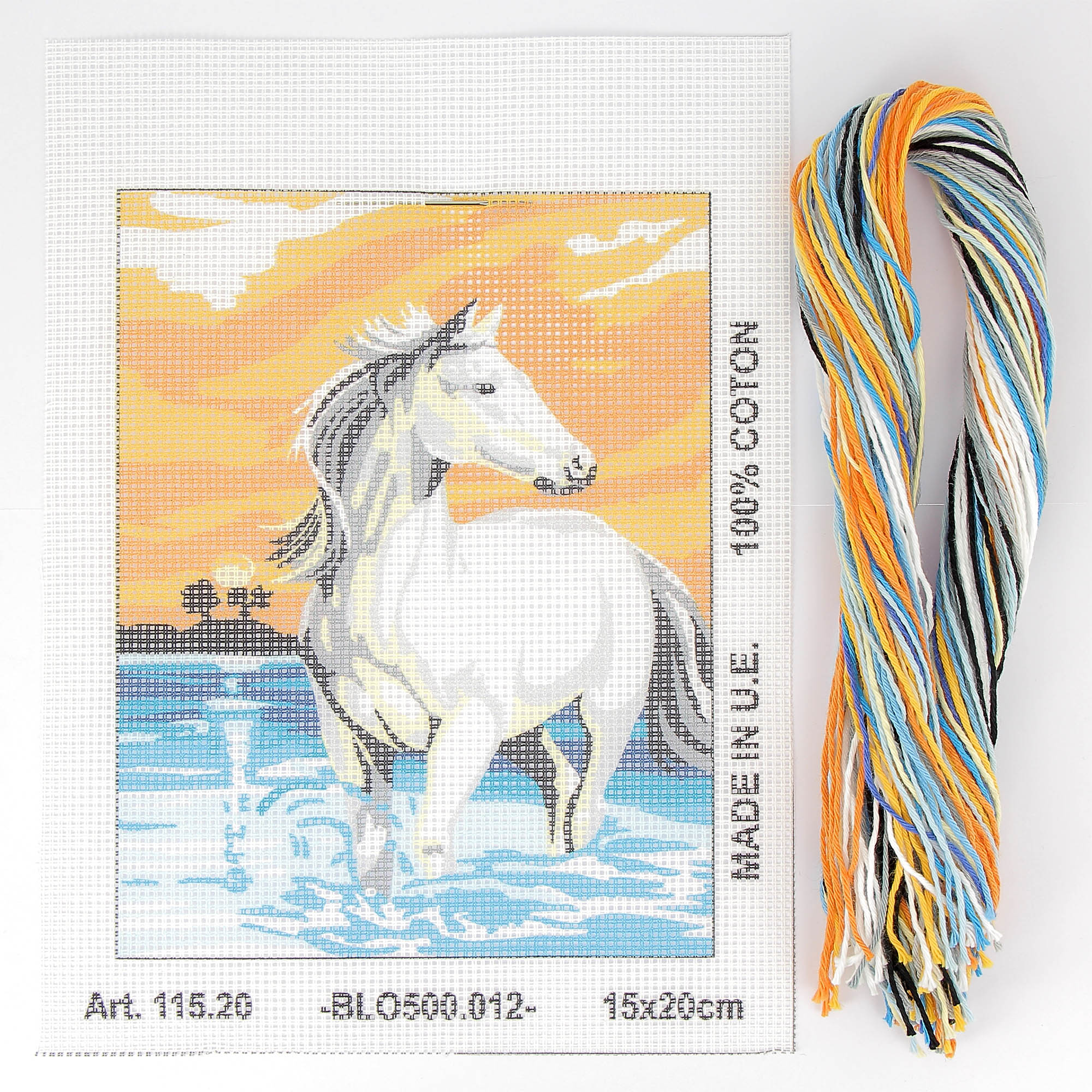 Canevas: Cheval blanc – Image 2