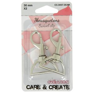 Mousqueton : 30 mm