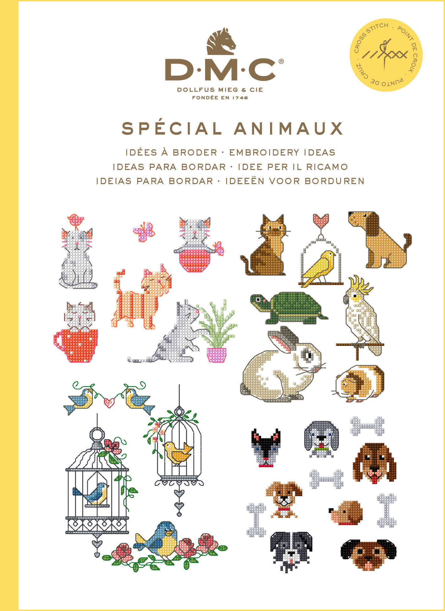 IDEES A BRODER SPECIAL ANIMAUX