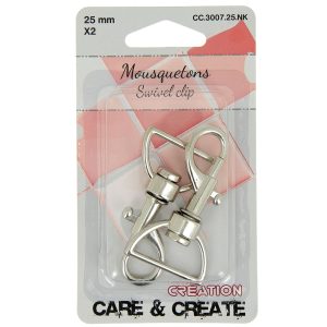 Mousqueton : 25 mm