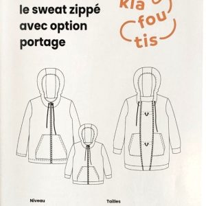 MACADAMIA : Le sweat zippé
