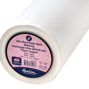 Entoilage Thermocollant : 100 g/m2 Blanc
