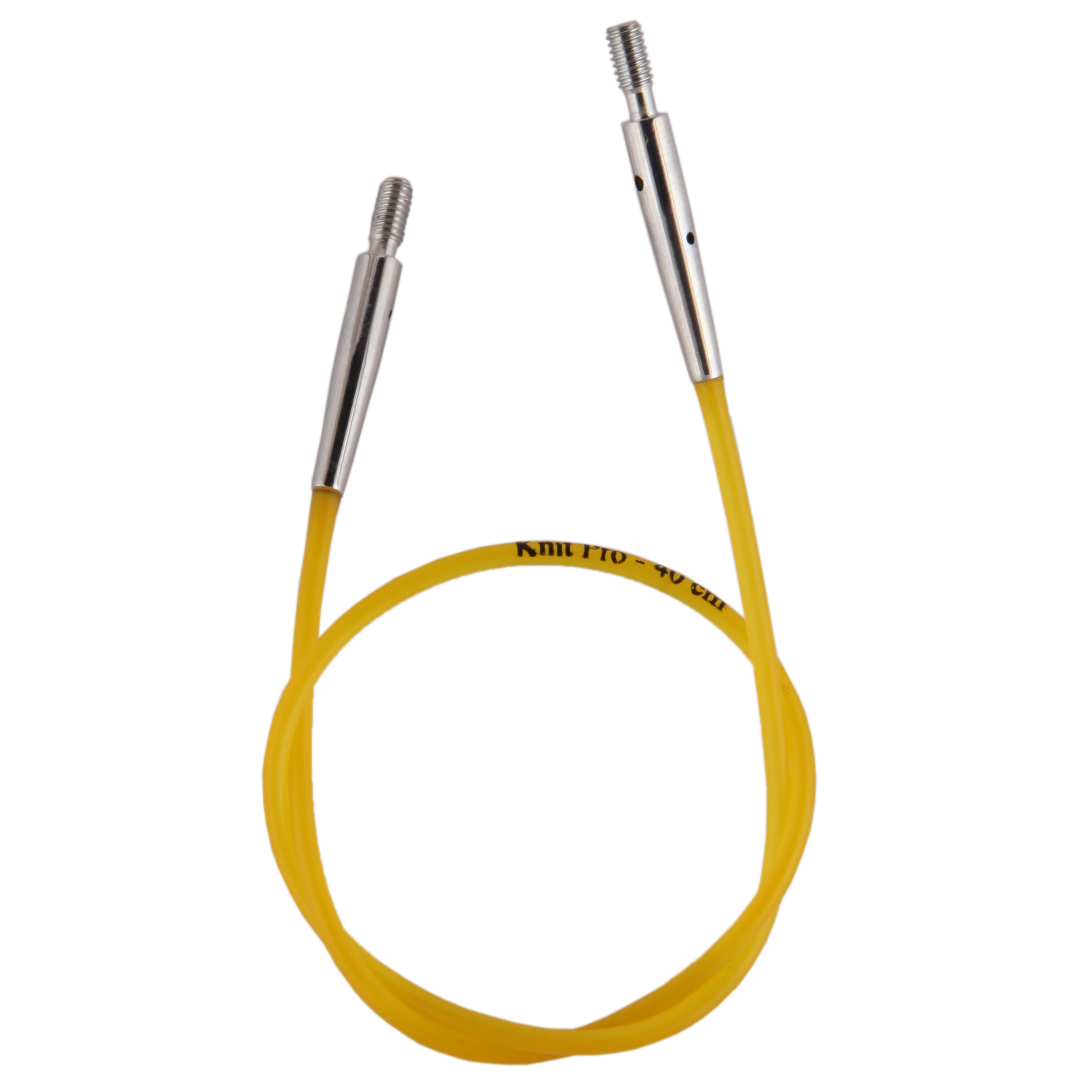 Câble jaune 40 cm – KnitPro