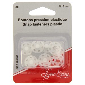 Pressions plastiques Blancs