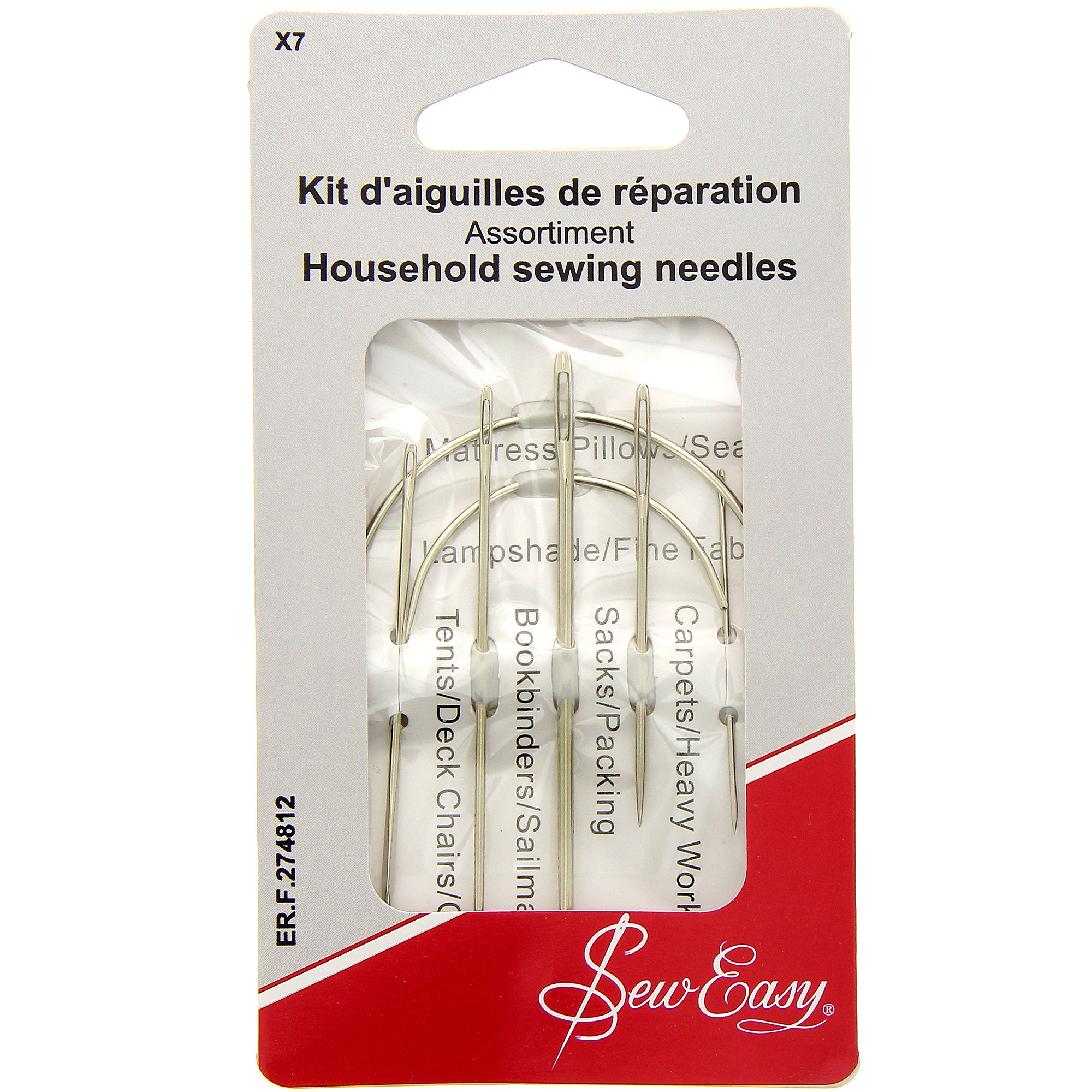 Kit d'aiguilles de réparation