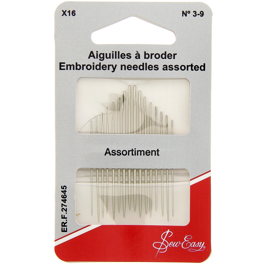 Assortiment Aiguilles à broder