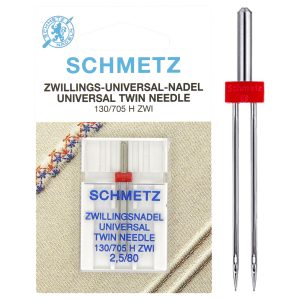 Aiguille double universelle – Schmetz • 80/12