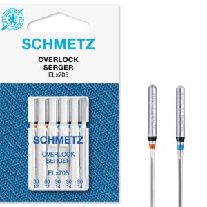 Aiguille Overlock : 80/12 - 90/14 - Schmetz