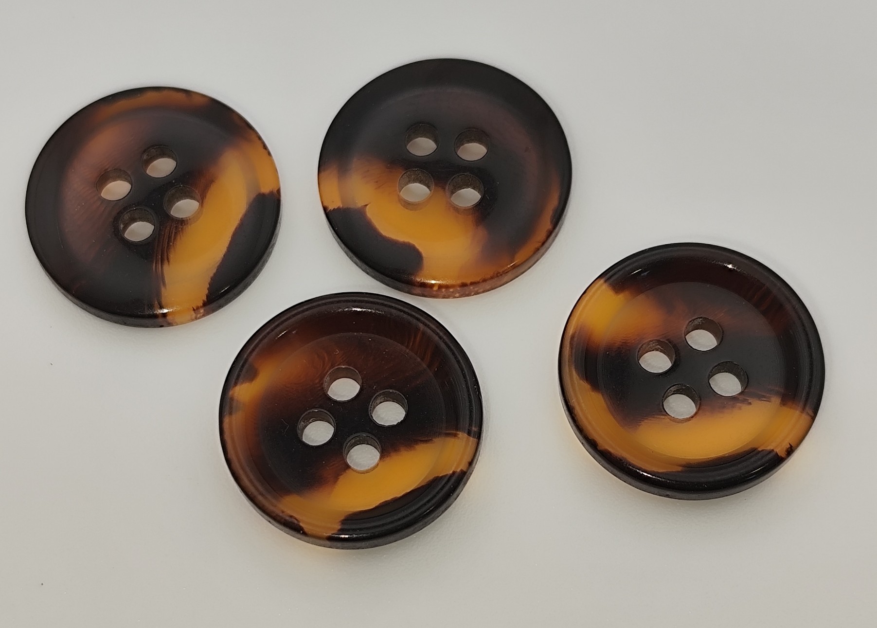 Bouton écaille 18mm