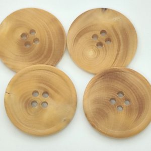 Bouton bois petit trou