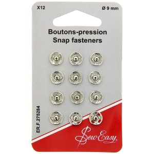 Boutons pression  9 mm