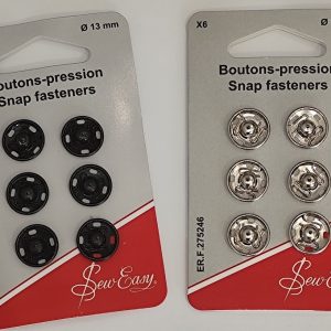 Boutons pression 13 mm