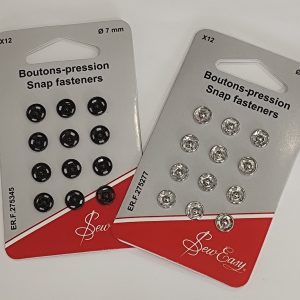 Boutons pression  7 mm