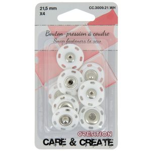 Bouton-pression : 21.5 mm