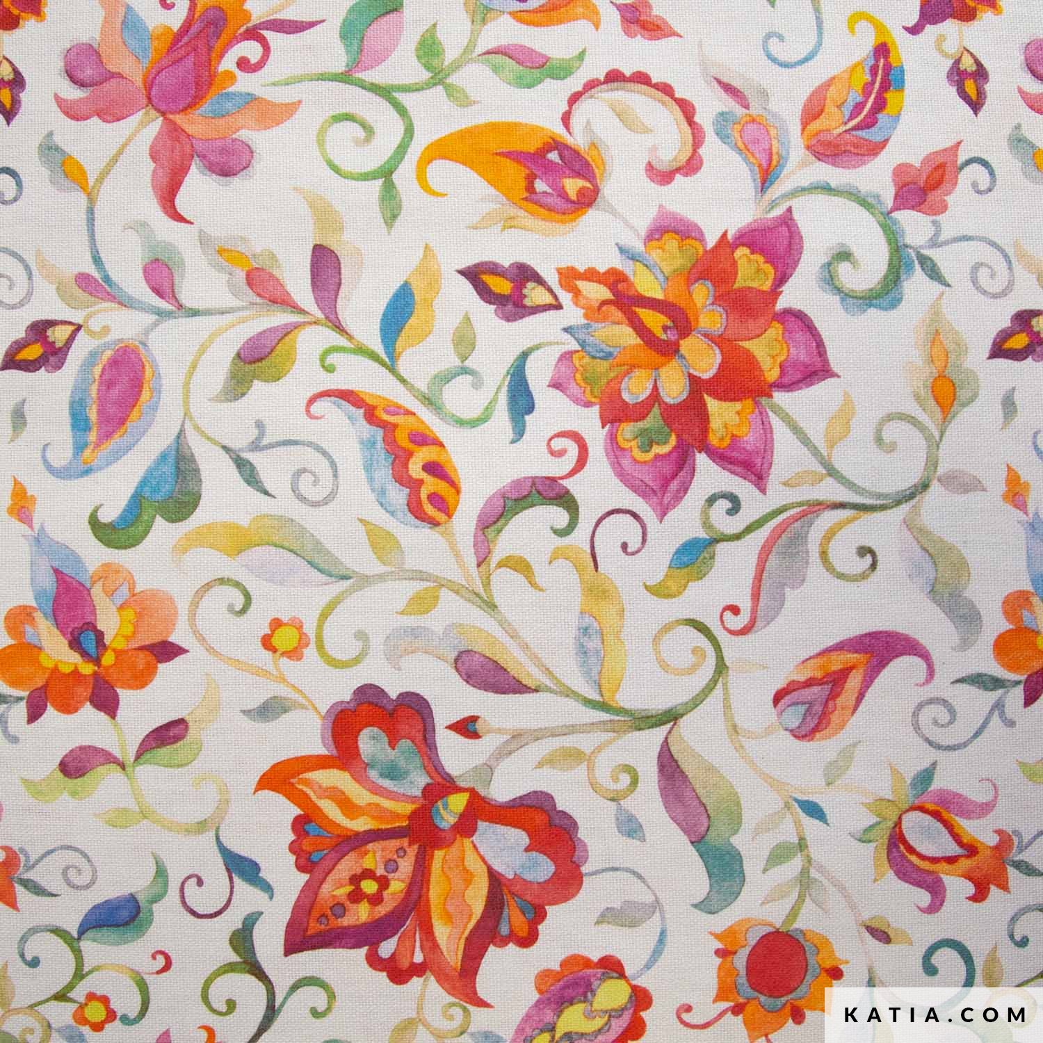 Canvas recycled print: Fleur d'été.