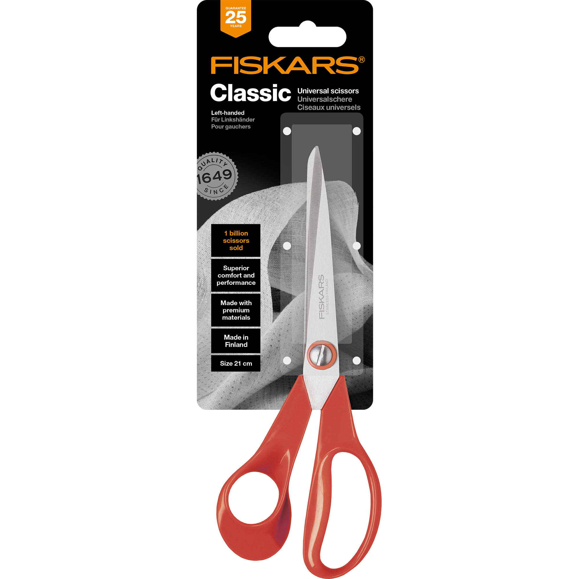Ciseaux Universel Gaucher : 21 cm – Image 3