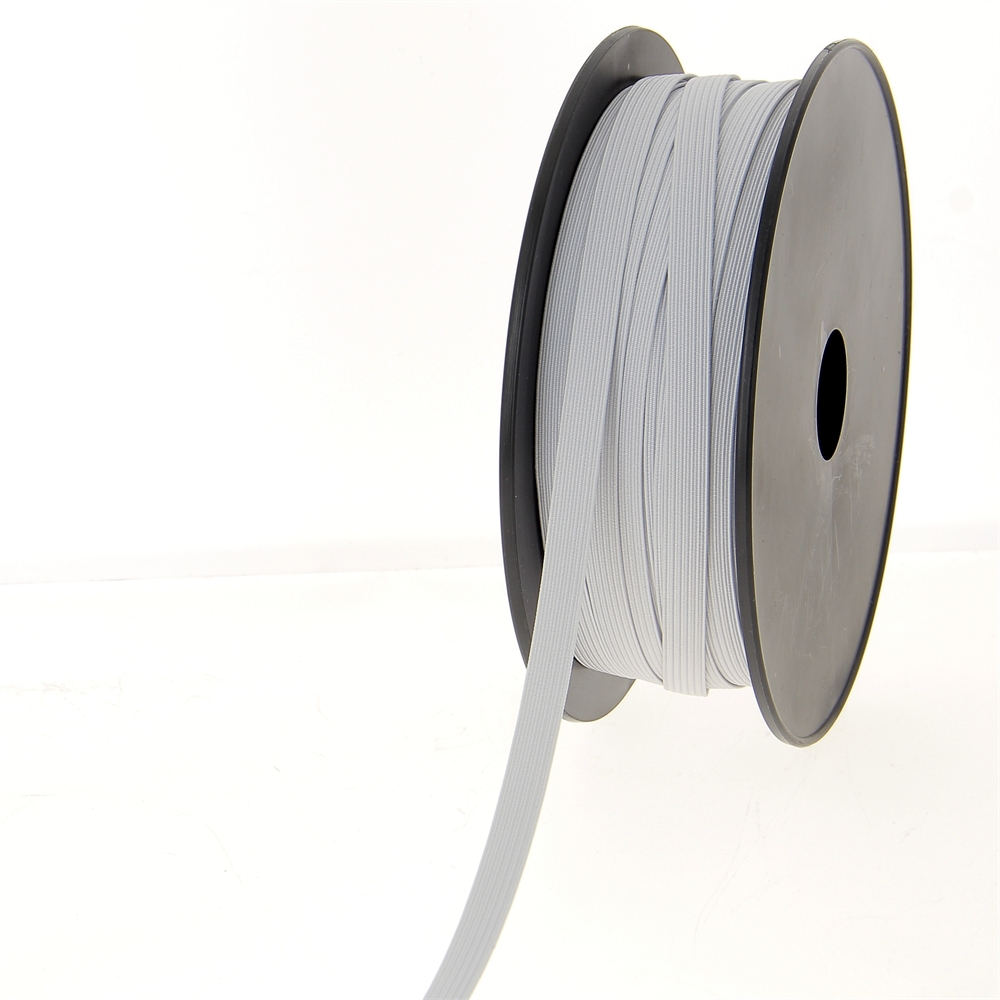 Tresse élastique plate 9 mm 12 gommes