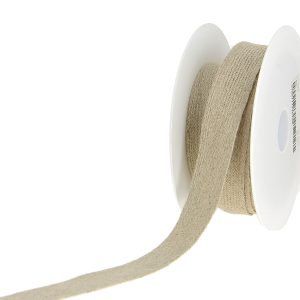 Tresse plate Lin 25mm