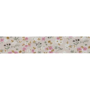 Biais petites fleurs 20 mm