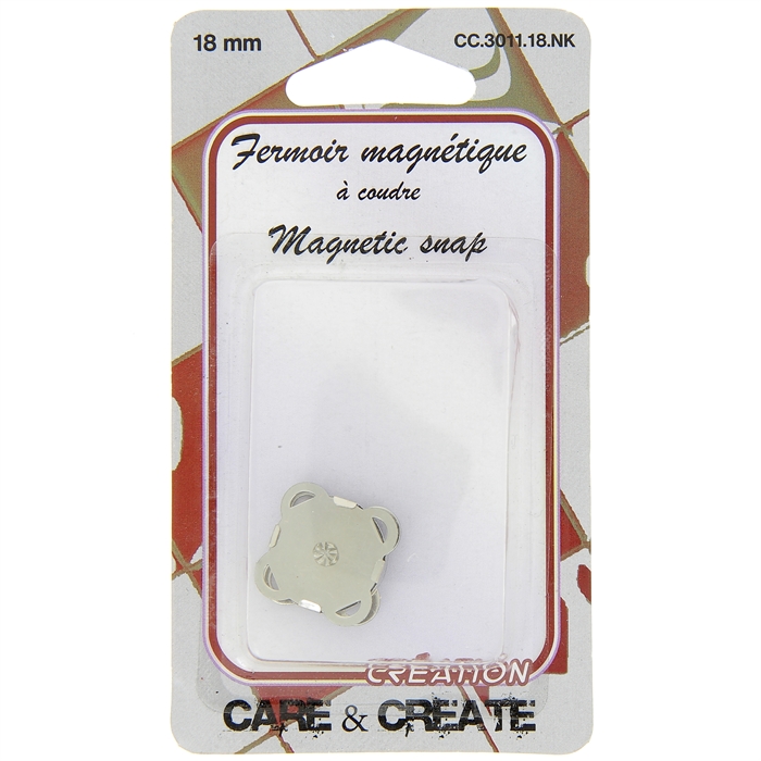 Fermoir Magnétique à coudre : 18 mm