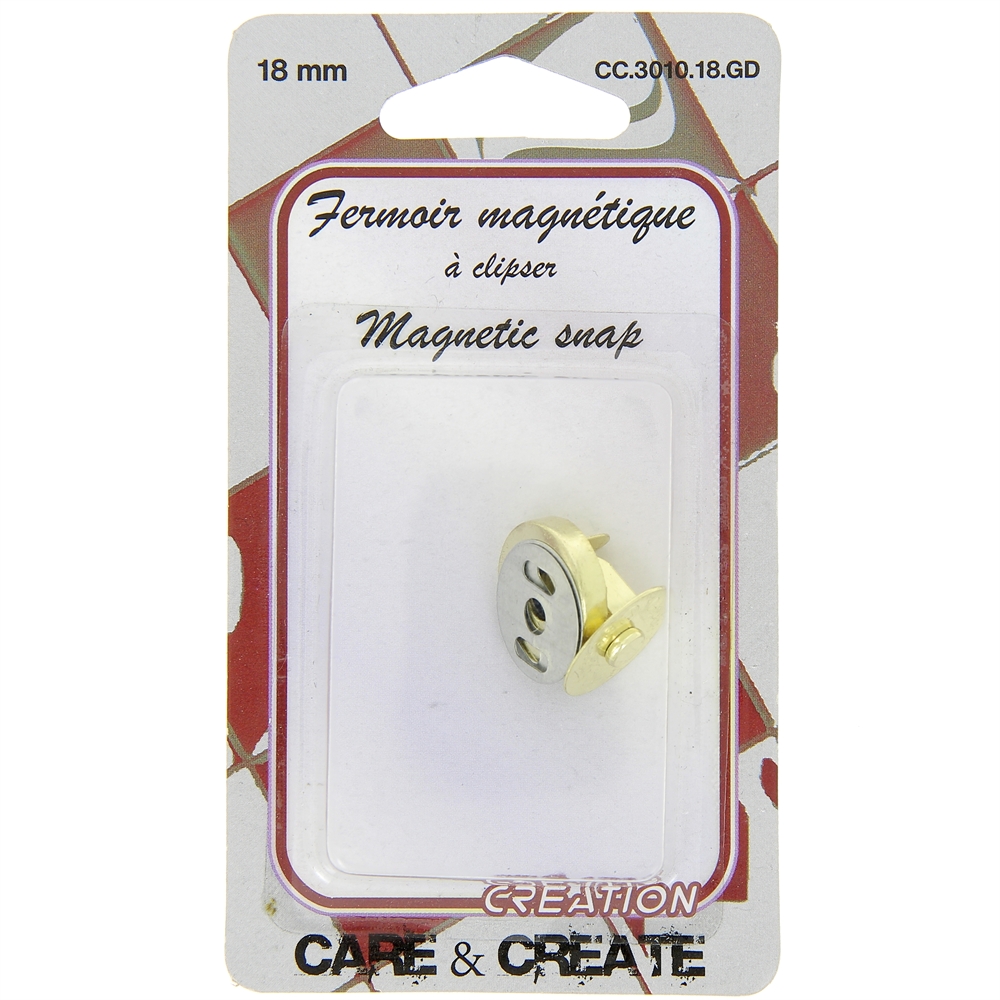 Fermoir Magnétique : 18 mm