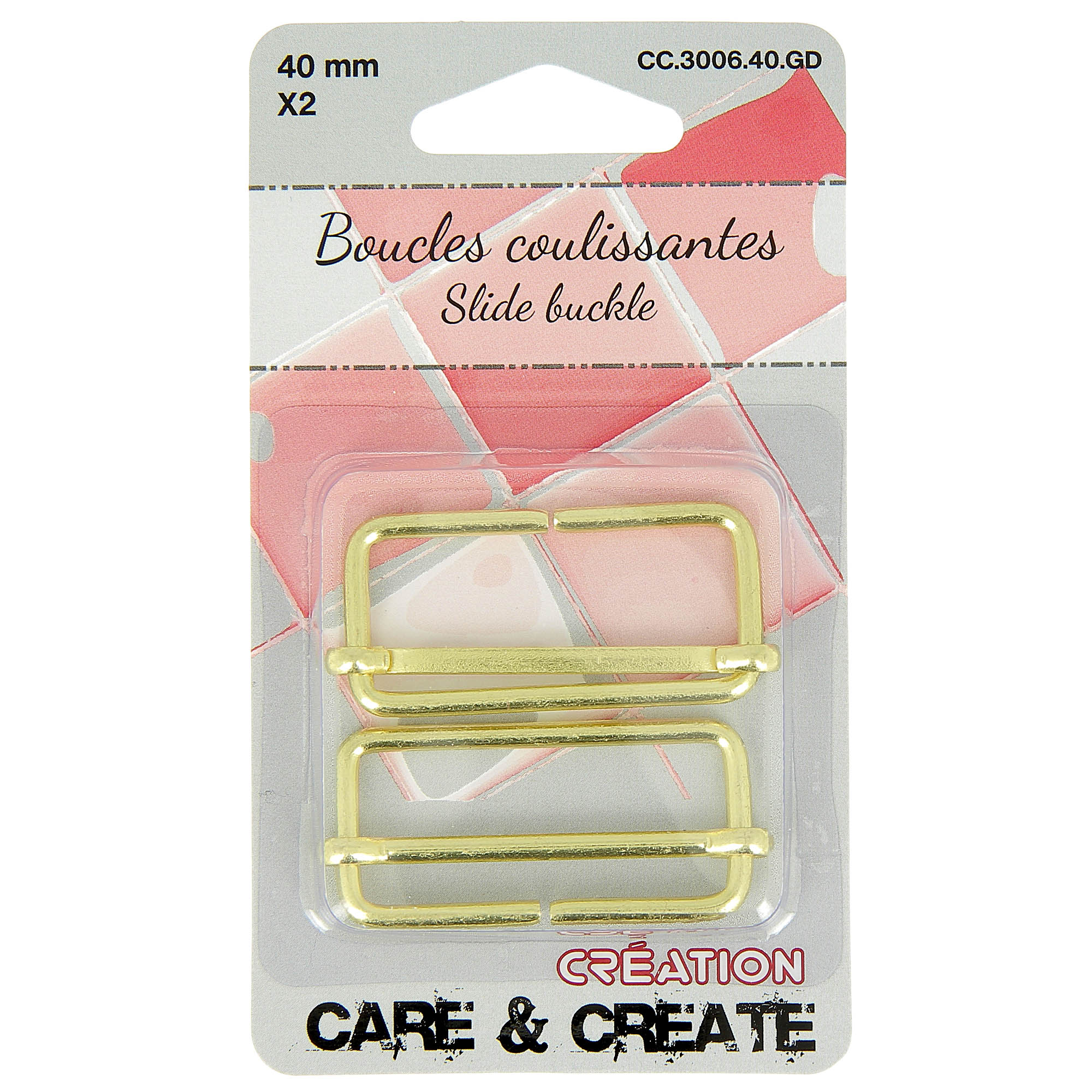 Boucle Coulissante : 40 mm