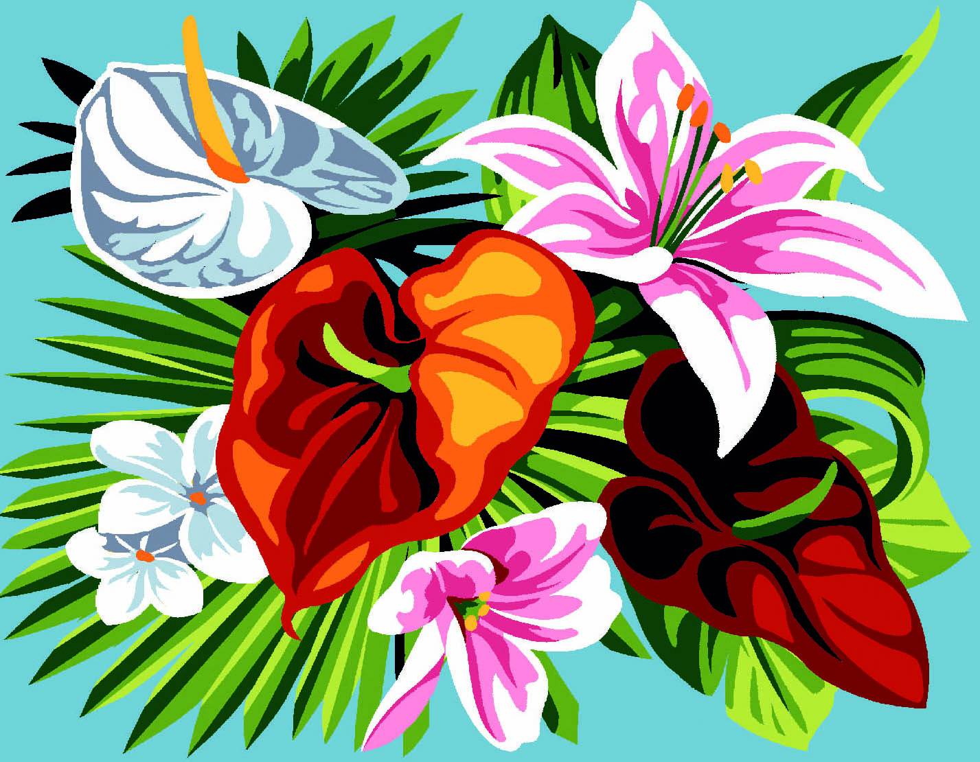 Canevas: Exotique