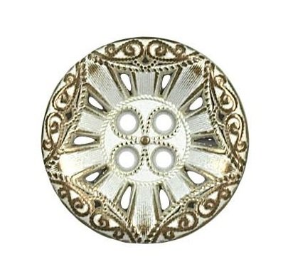 Bouton Métal ouvragé