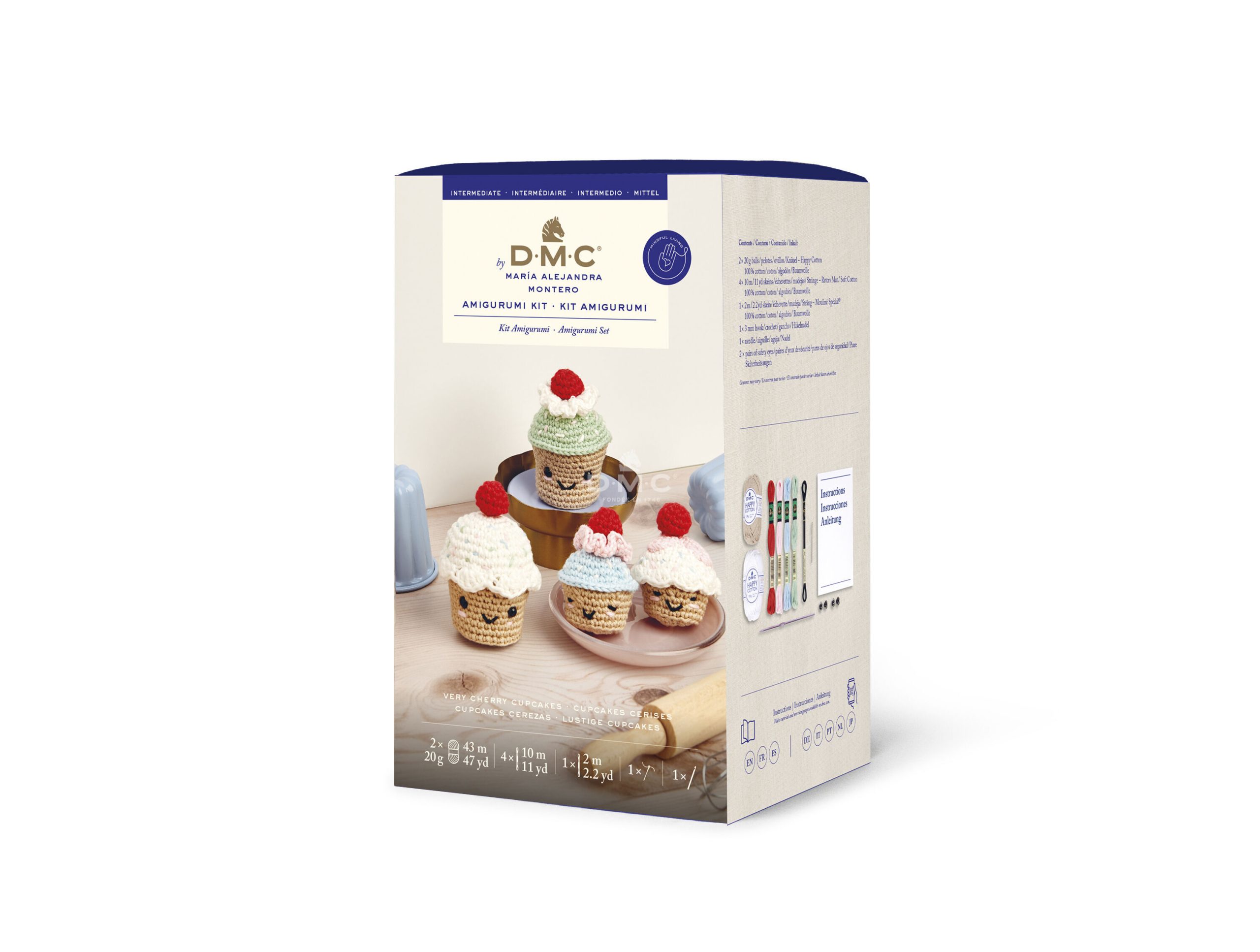 KIT AMIGURUMI : Cupcakes Cerises