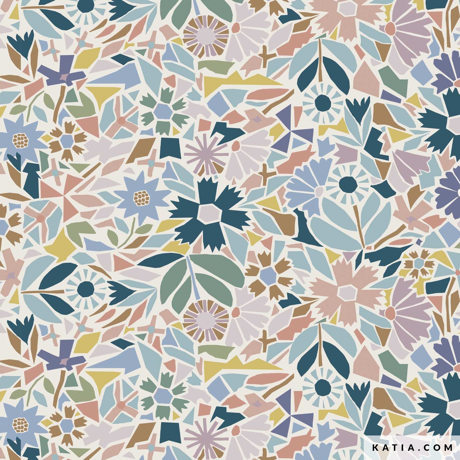 Ecoviscosse : Fleur géométrique