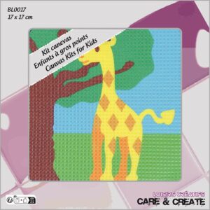 Canevas Gros points : Girafe
