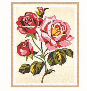 Canevas: Roses
