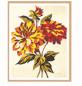 Canevas: Dahlia