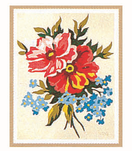 Canevas: Coquelicot
