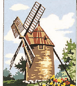 Canevas: Moulin