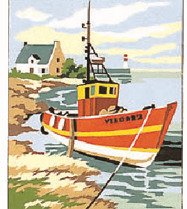 Canevas: Bateau