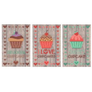 KIT BRODERIE : Cupcakes