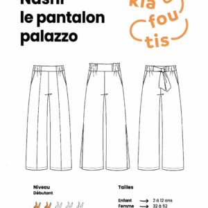 NASHI : Le pantalon palazzo