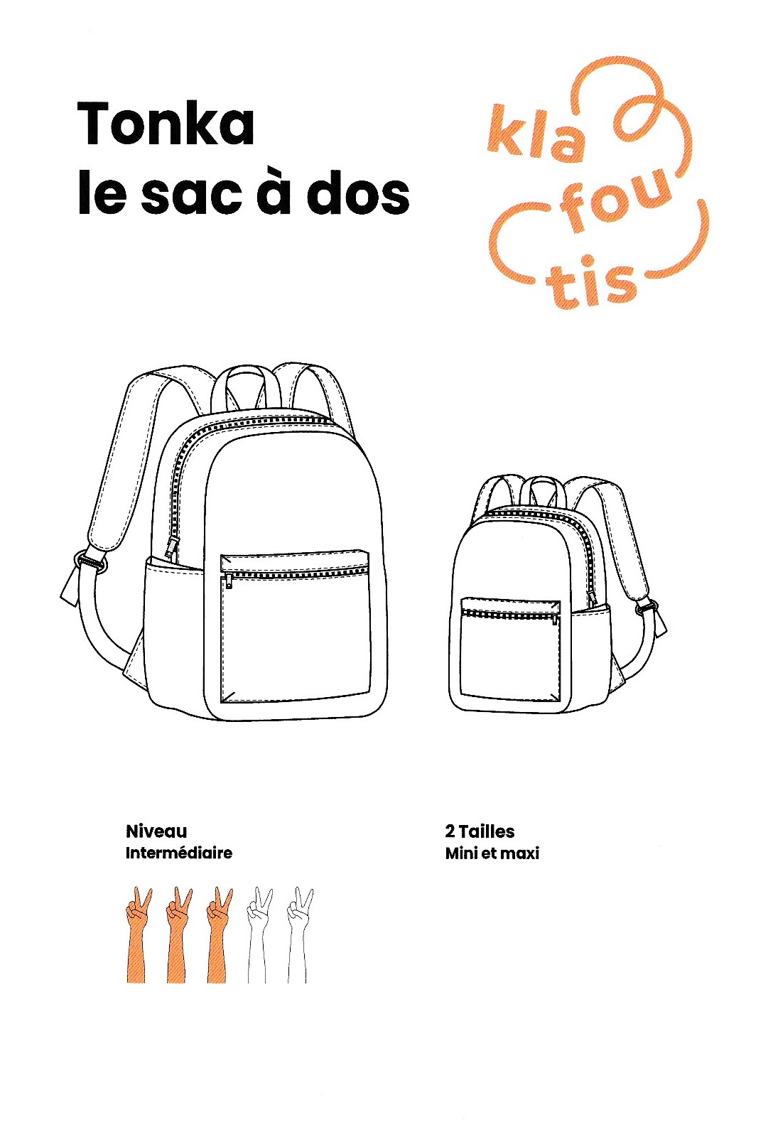 TONKA : Le sac à dos