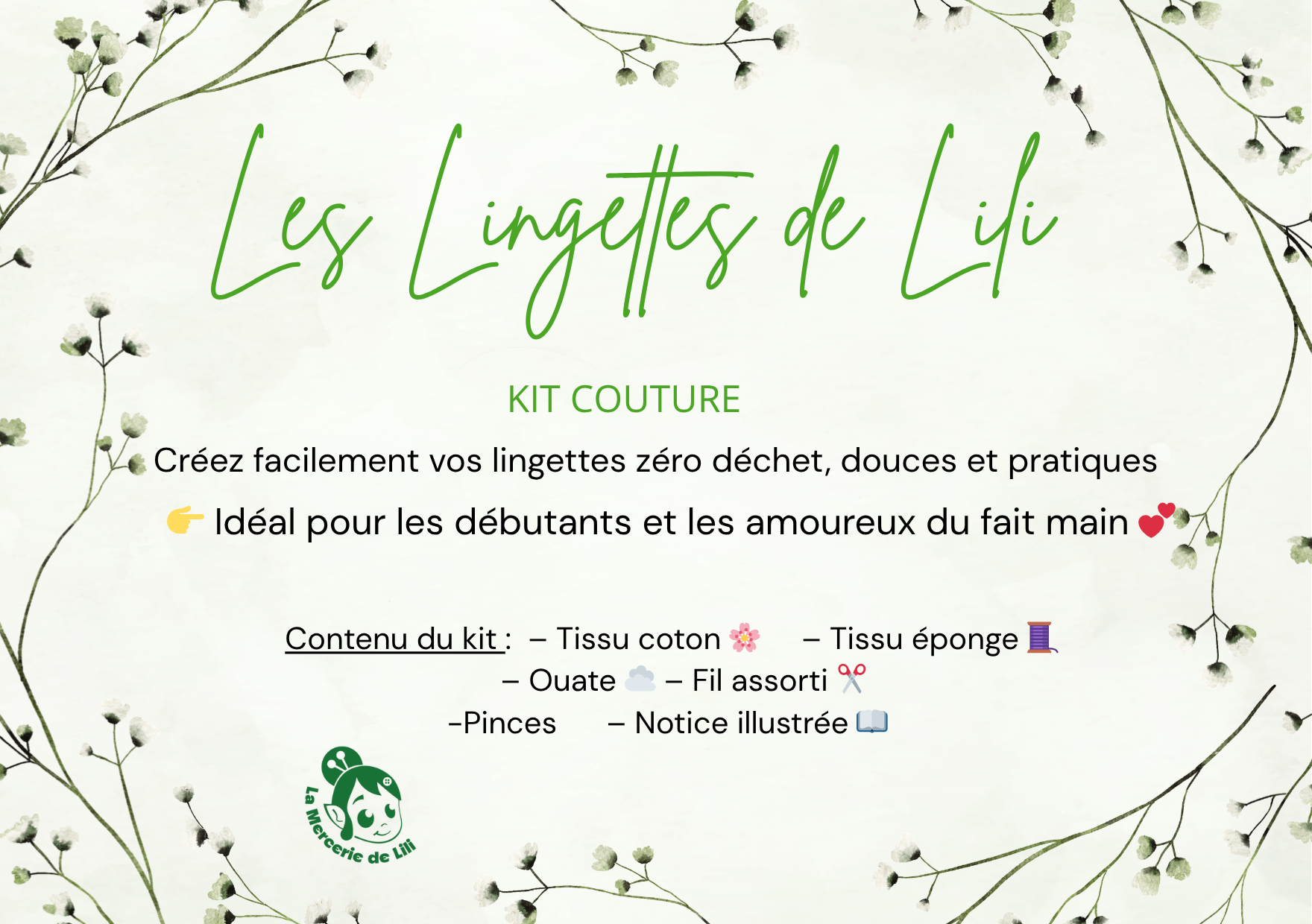 KIT : Les Lingettes de Lili